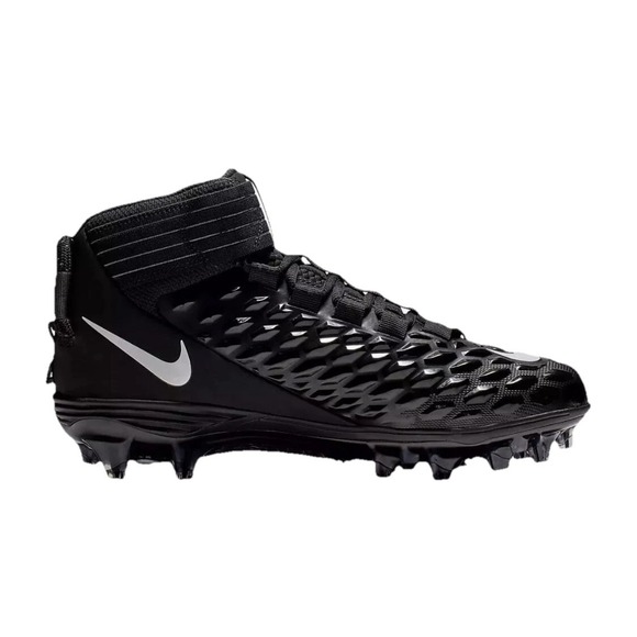 Nike Force Savage Pro 2 Football Cleats Black Lineman AH4000-002 Men's 11.5